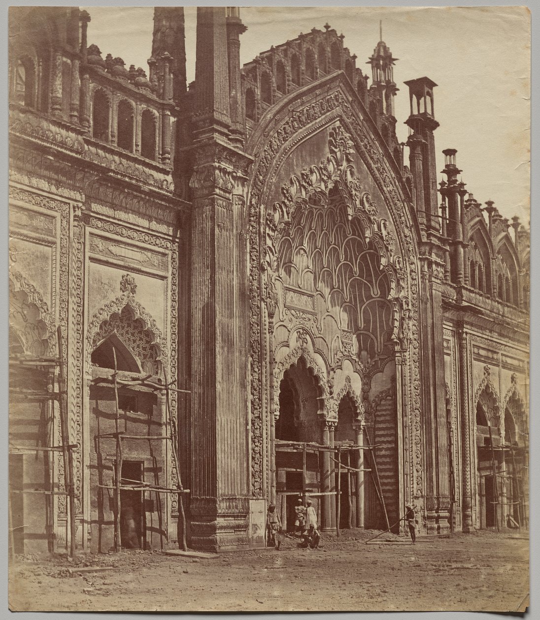 Jama Masjid Gate af Felice A. Beato