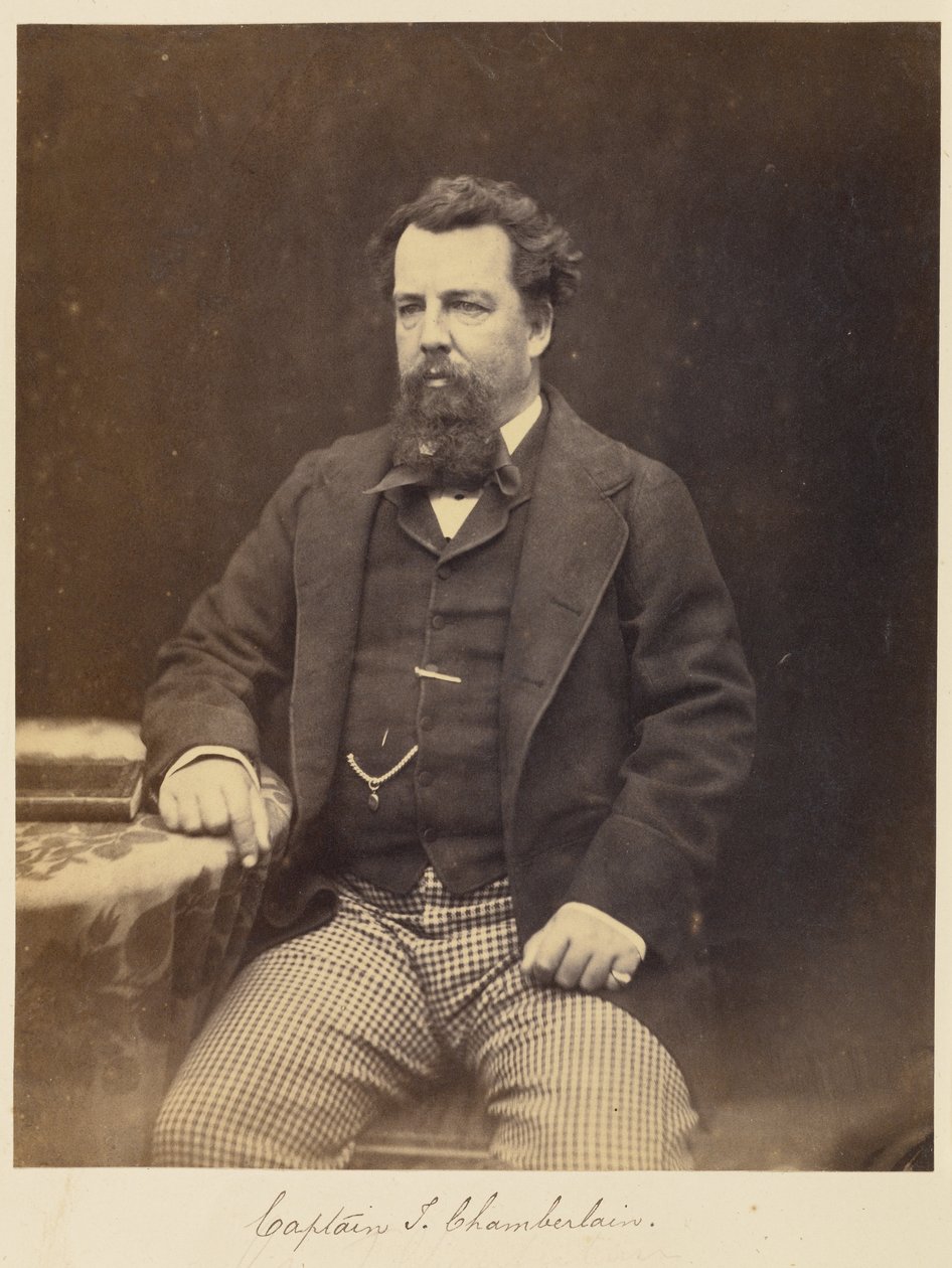 Kaptajn T. Chamberlain af Felice Beato