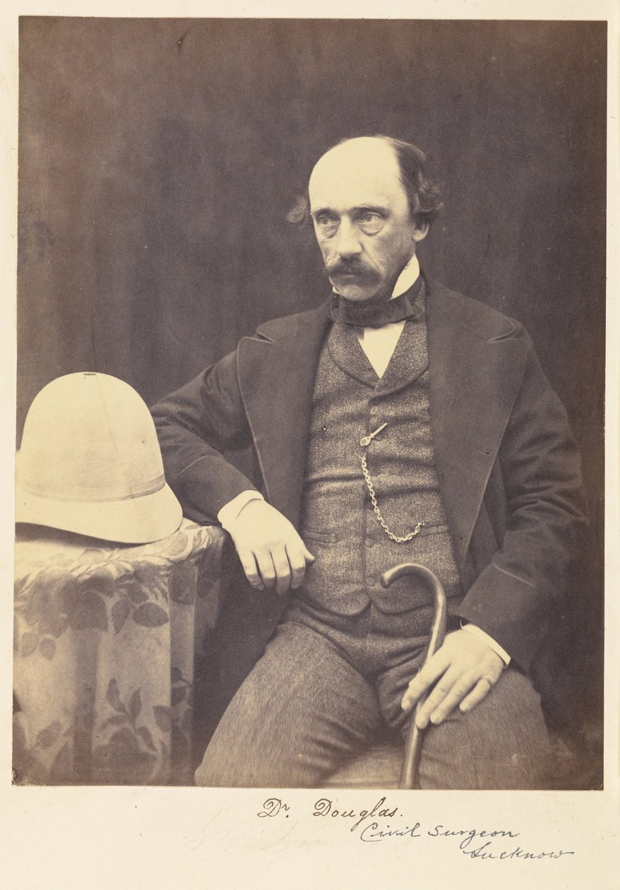 [Dr. Douglas, Civil Surgeon, Lucknow]. af Felice Beato