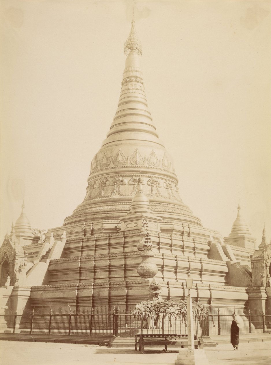 Eindawya Pagoda - Mandalay af Felice Beato