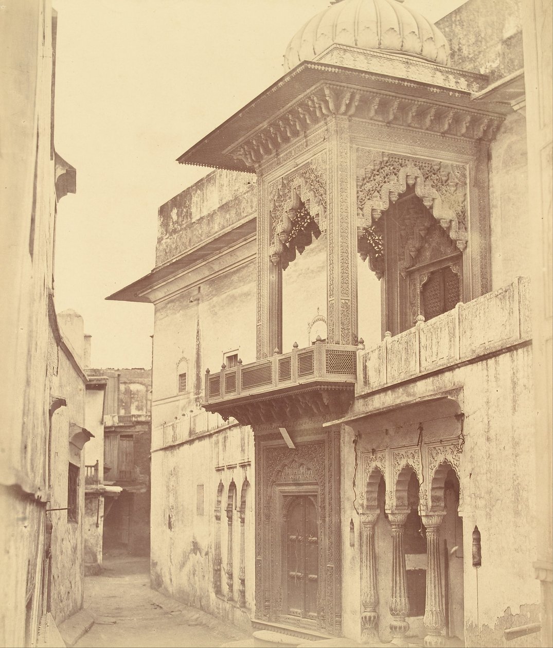 Jain Temple af Felice Beato