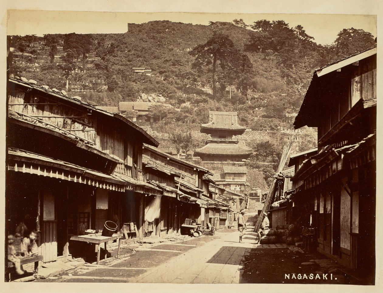 Nagasaki af Felice Beato