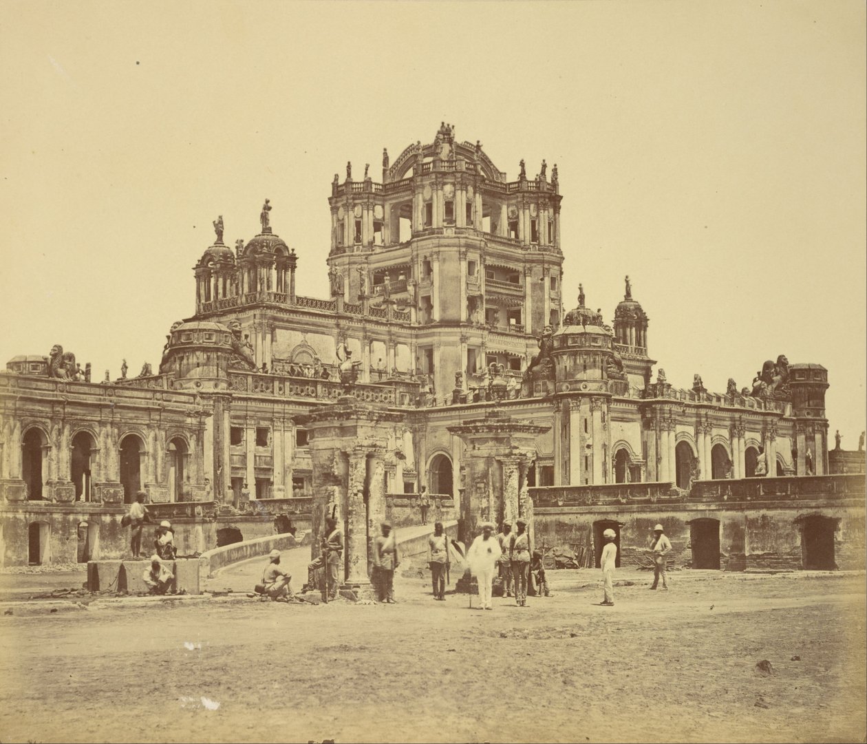 Martinière College af Felice Beato
