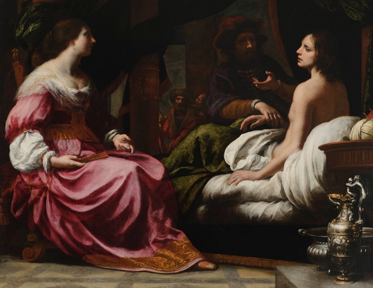 Antiochus, prins af Syrien, og Stratonica, hans stedmor af Felice Ficherelli