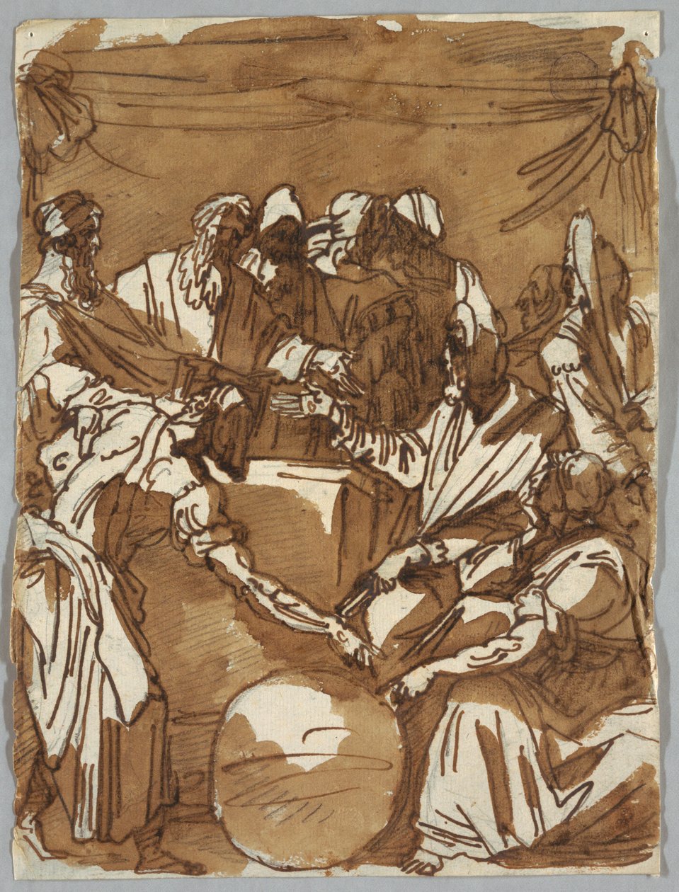 Magi Conversing about Heavenly Leges, efter Perino del Vaga af Felice Giani