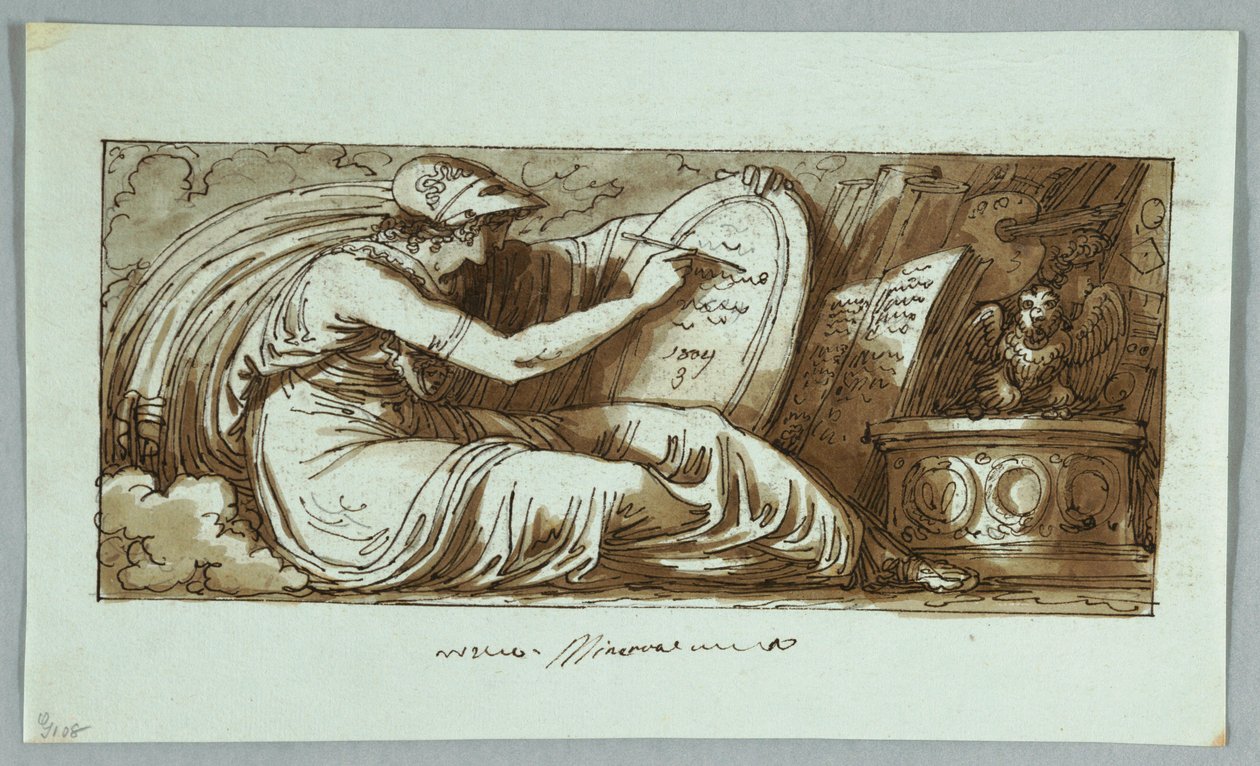 Minerva af Felice Giani