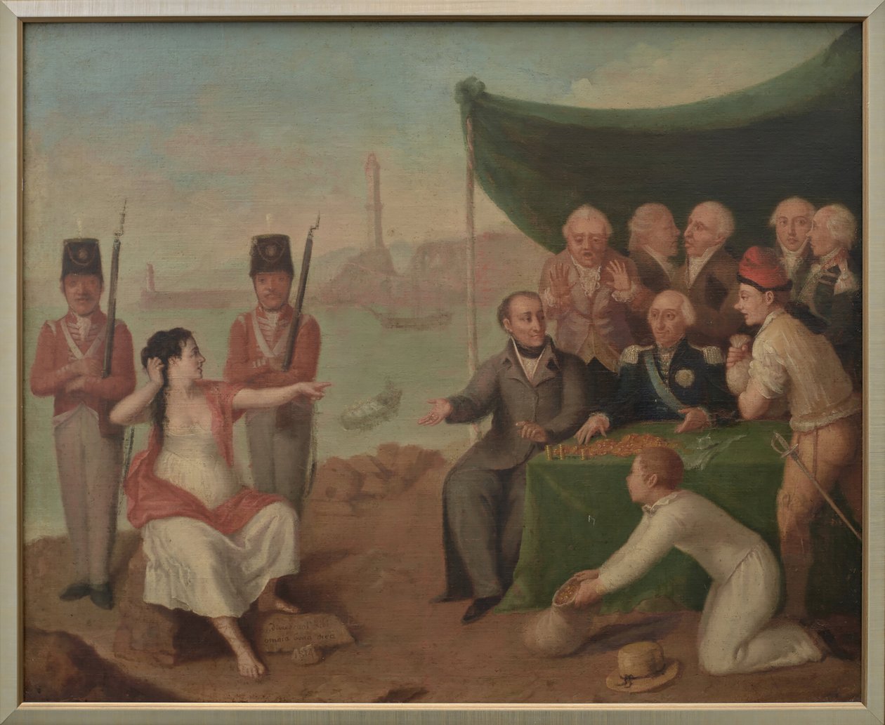 Ligurien i 1814 af Felice Guascone