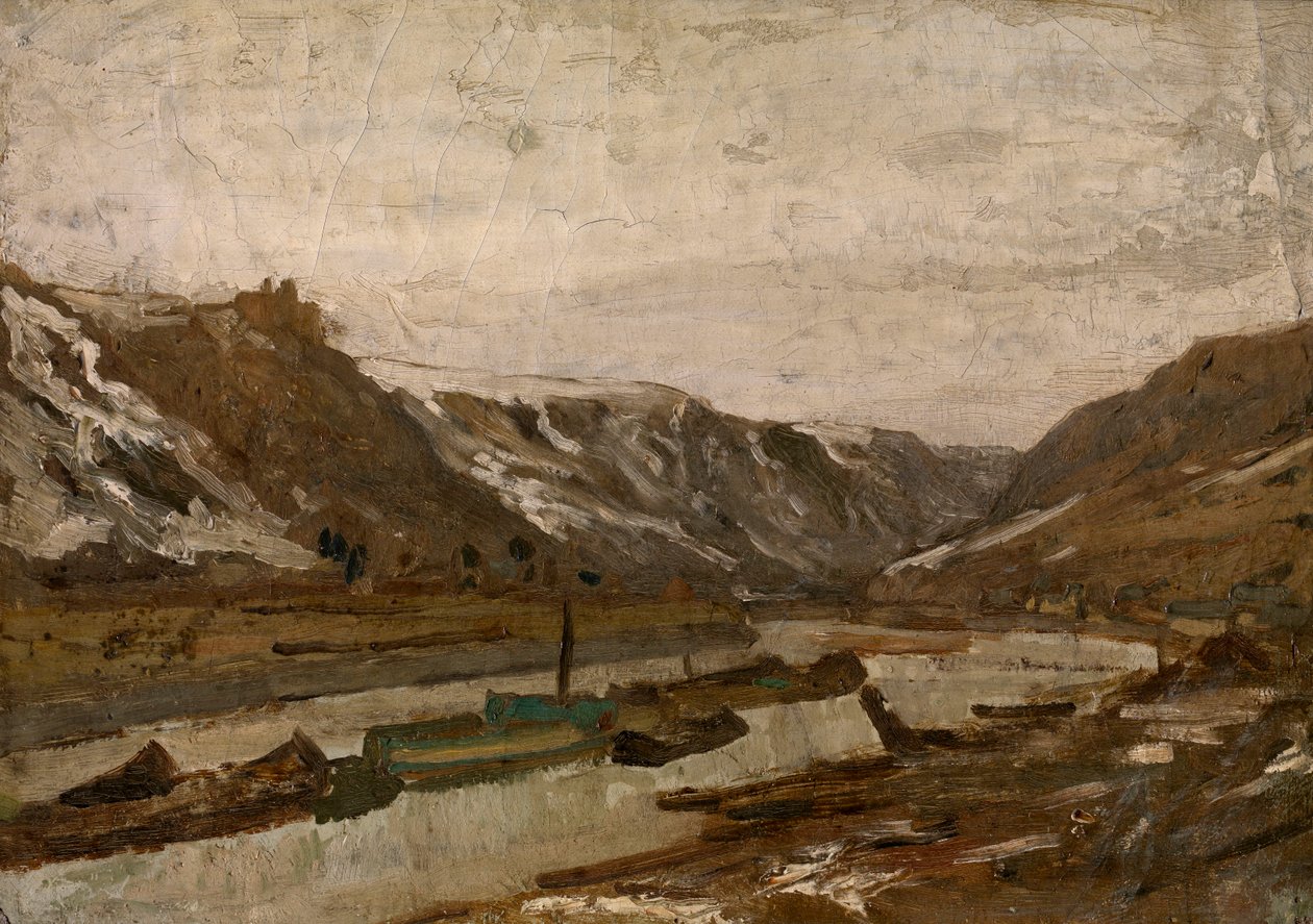 Pramme i Dinant af Félicien Rops
