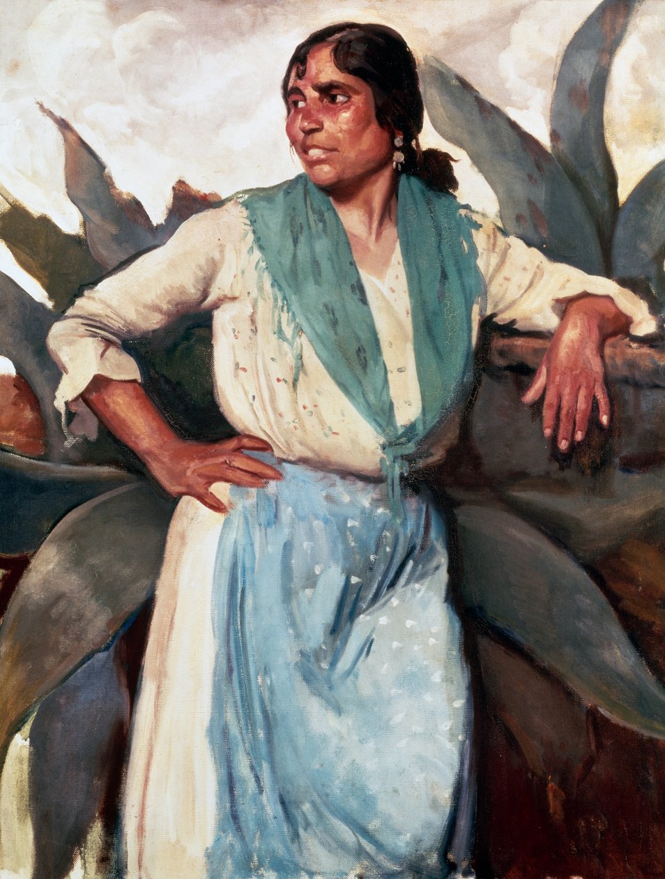 Sigøjnerkvinde, ca. 1929 af Felipe Abarzuza y Rodriguez de Arias