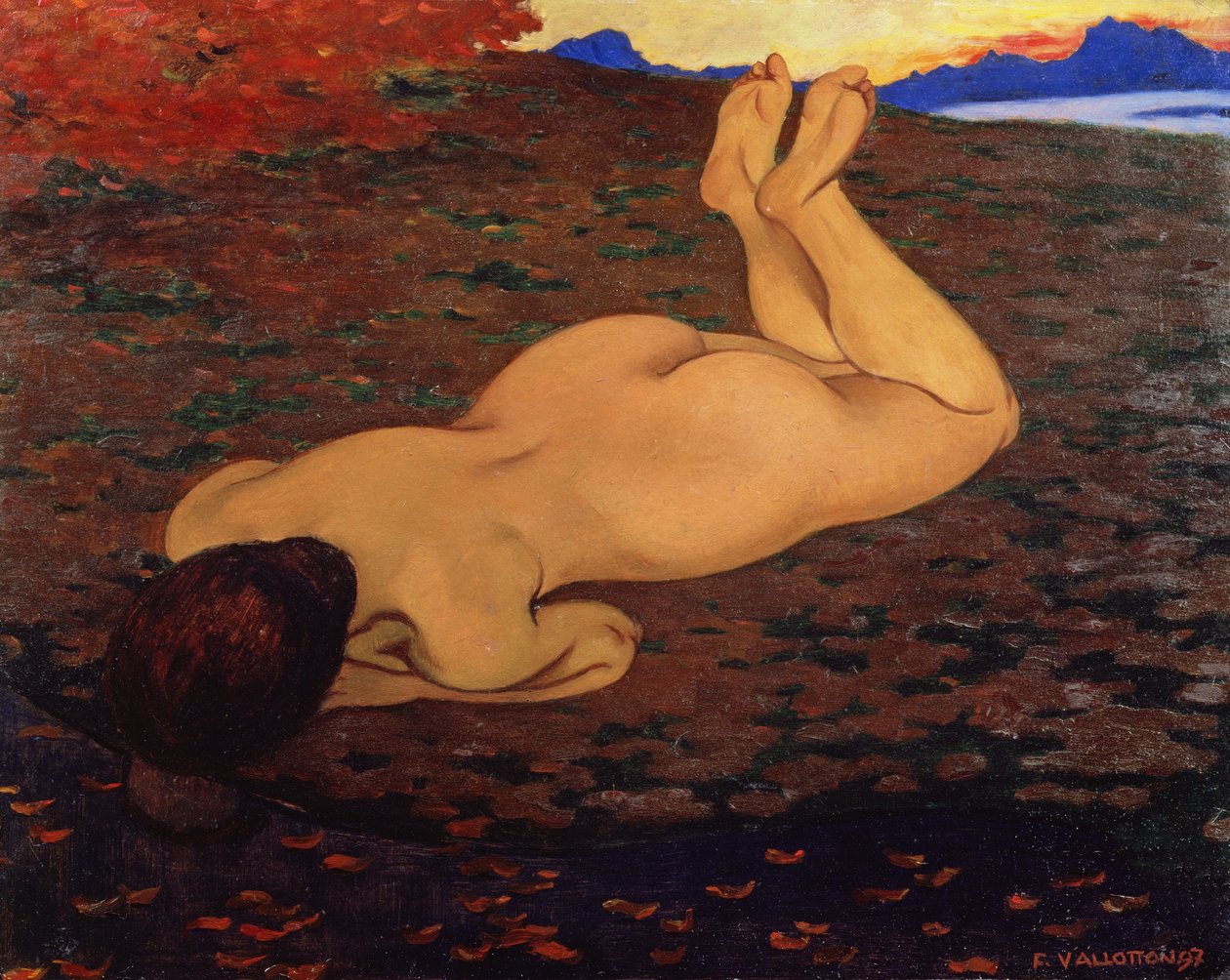 Kilden, 1897 af Felix Edouard Vallotton