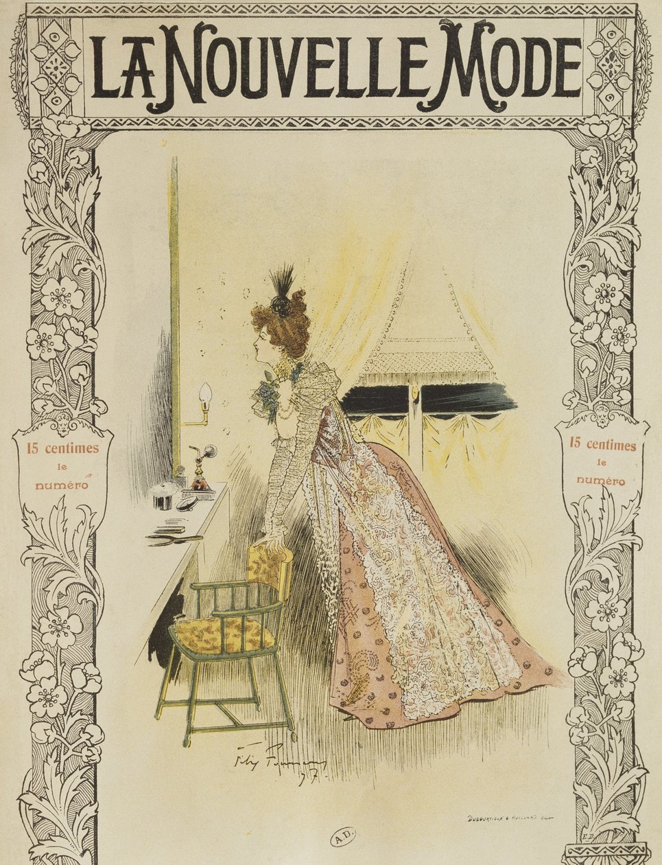 Modeplade, omslagsillustration fra 
