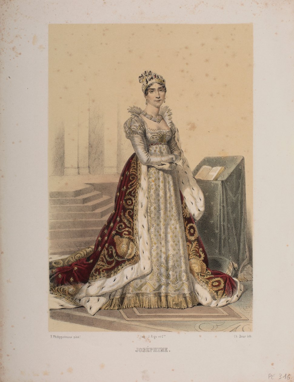 Josephine af Felix Philippoteaux