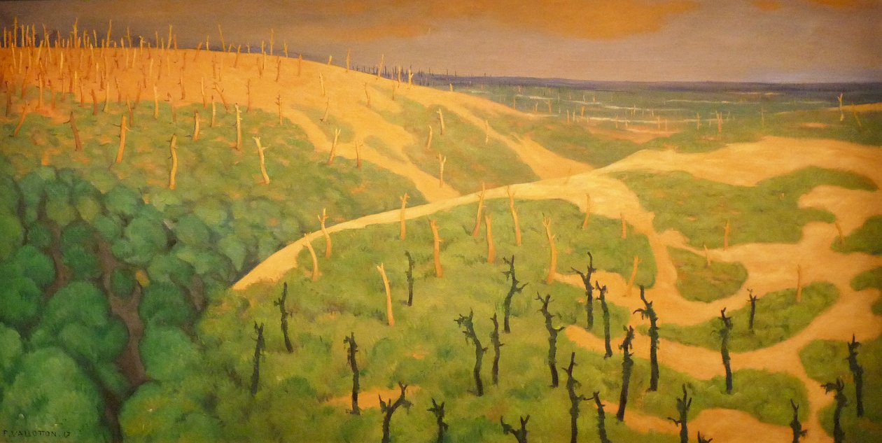 Bois de la Gruerie og Meurissonsn -kløften af Felix Edouard Vallotton