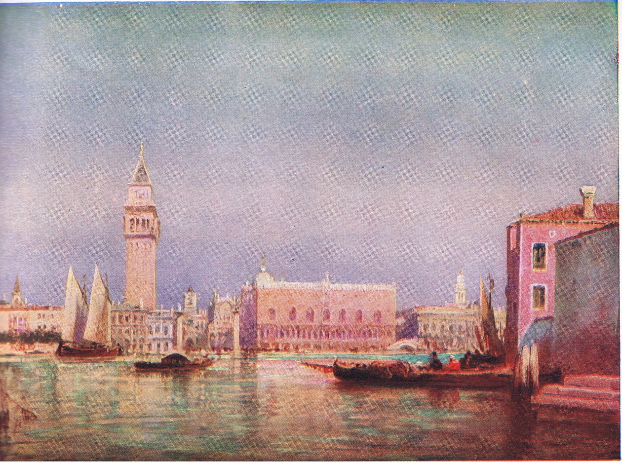 Venedig af Félix Ziem