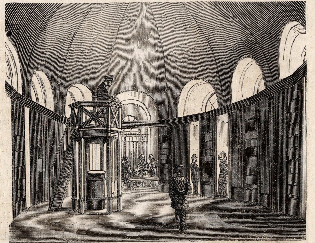 Paris - Petite Roquette fængsel (fængsel for kvinder og unge) - af Felix (after) Thorigny