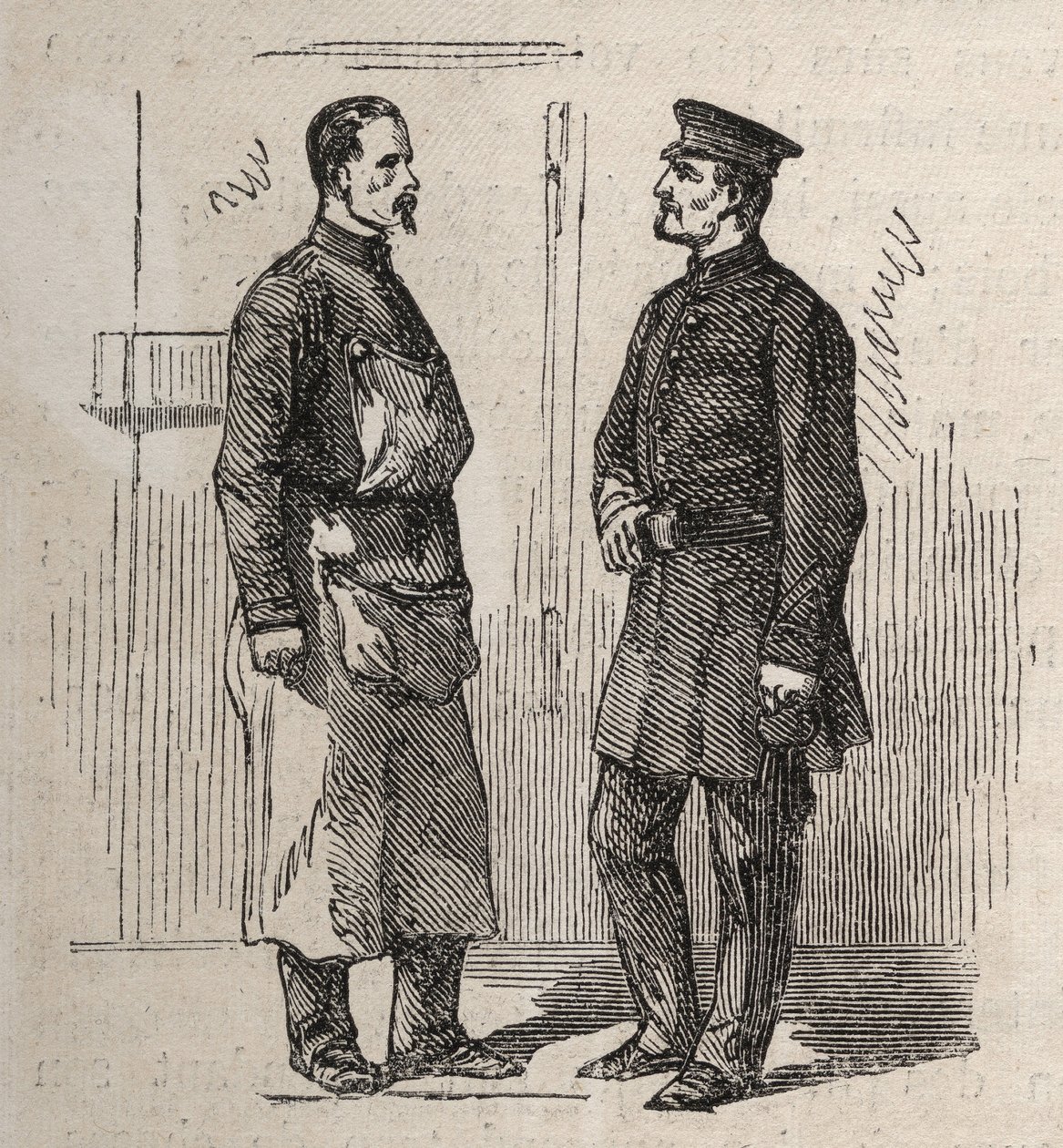 Paris - Petite Roquette fængsel (fængsel for kvinder og unge) - af Felix (after) Thorigny