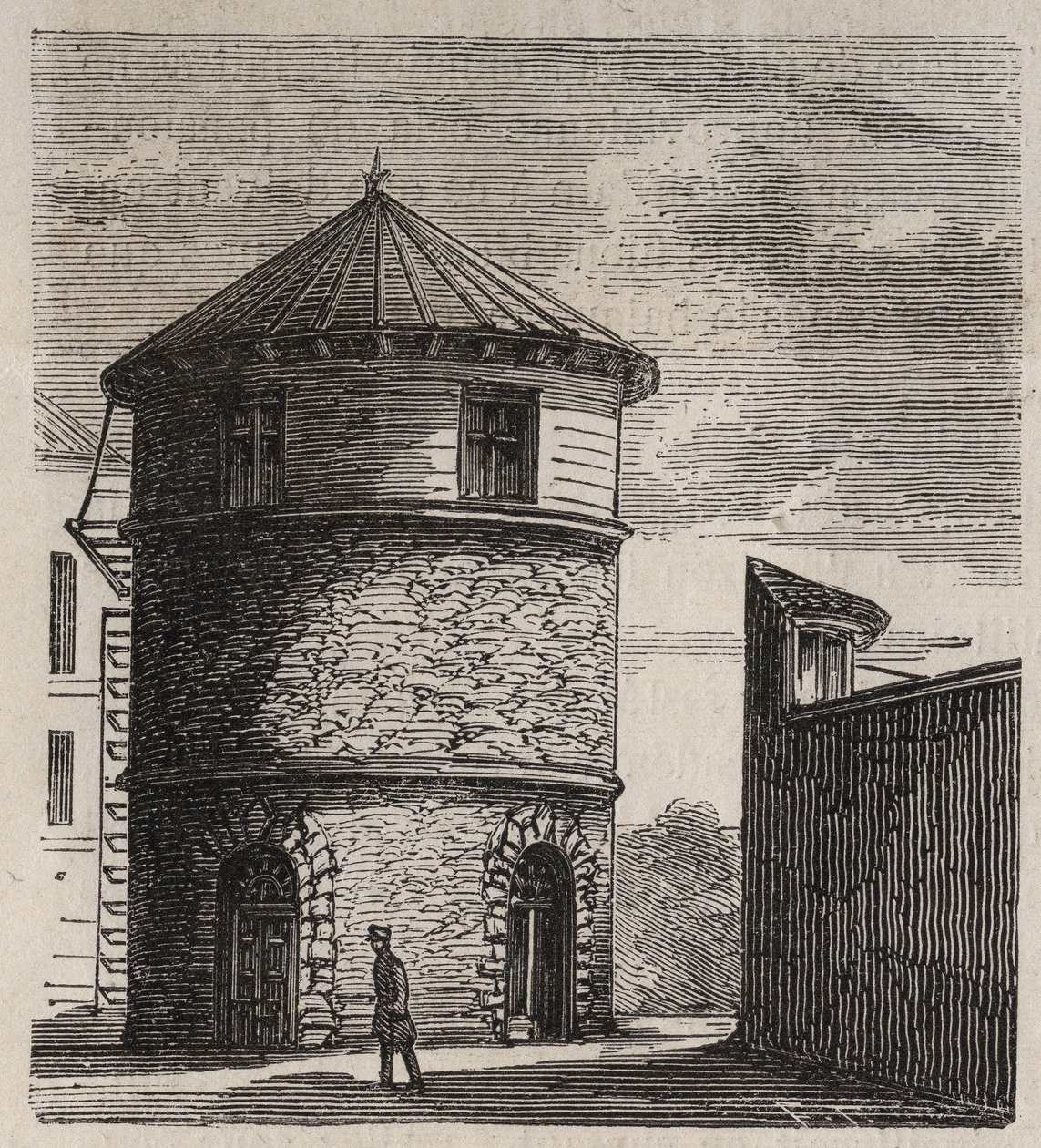 Paris - Petite Roquette fængsel (fængsel for kvinder og unge) - af Felix (after) Thorigny