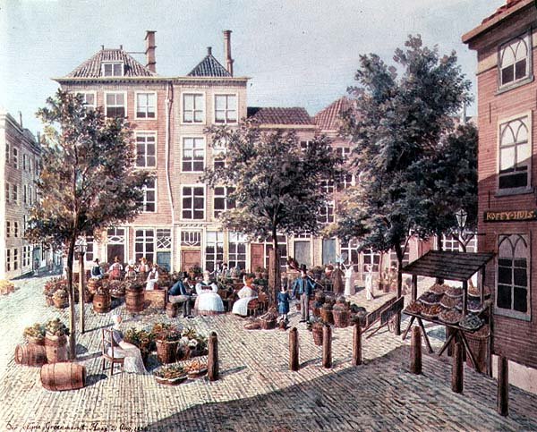 Det lille grøntsagsmarked i Haag af Felix Bartholdy Mendelssohn