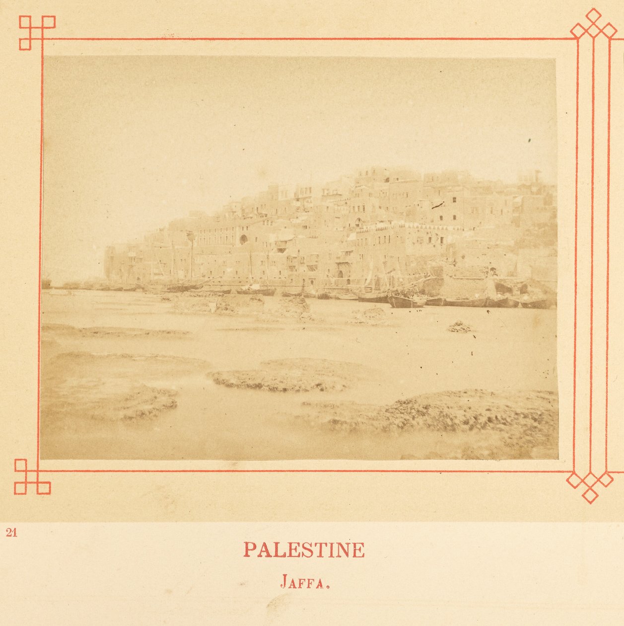 Jaffa af Félix Bonfils
