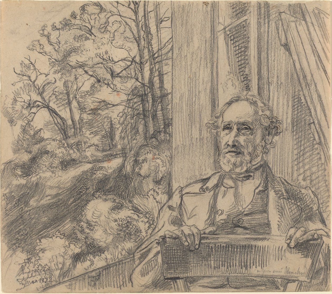 Jacob Meyer-Heine af Felix Bracquemond