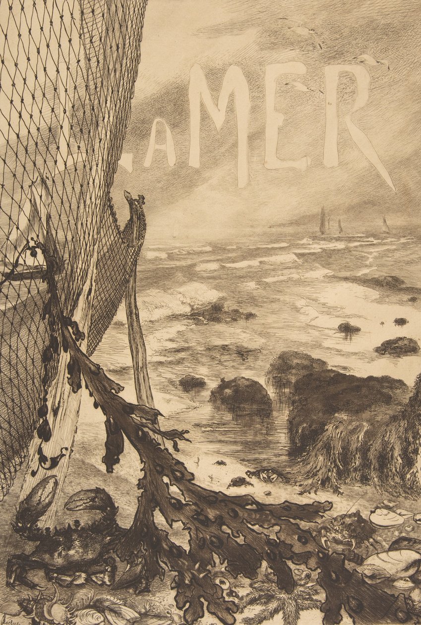 Havet, 1850-1914. af Felix Bracquemond