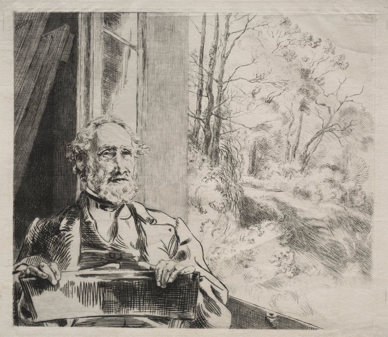 Meyer-Heine af Felix Bracquemond