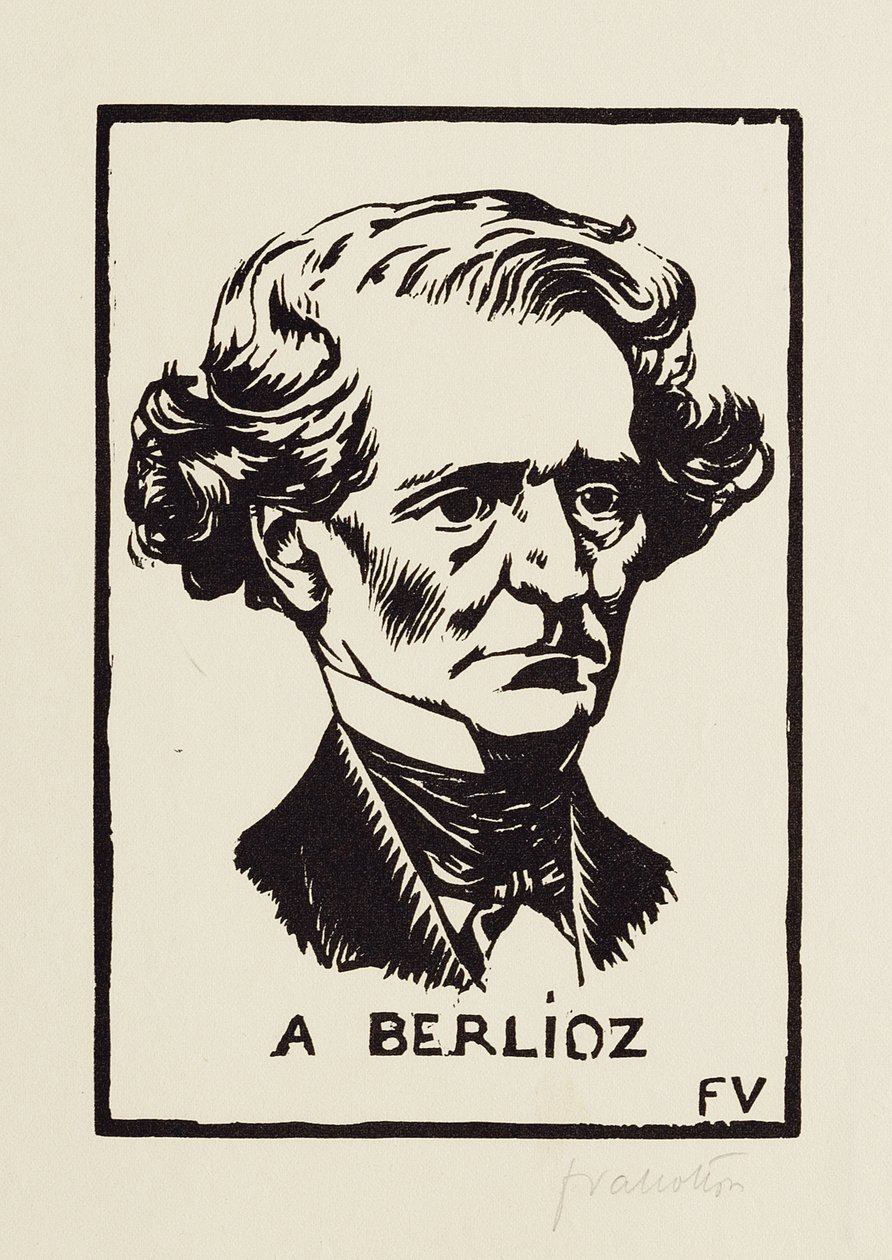 A Berlioz, 1891 af Felix Edouard Vallotton