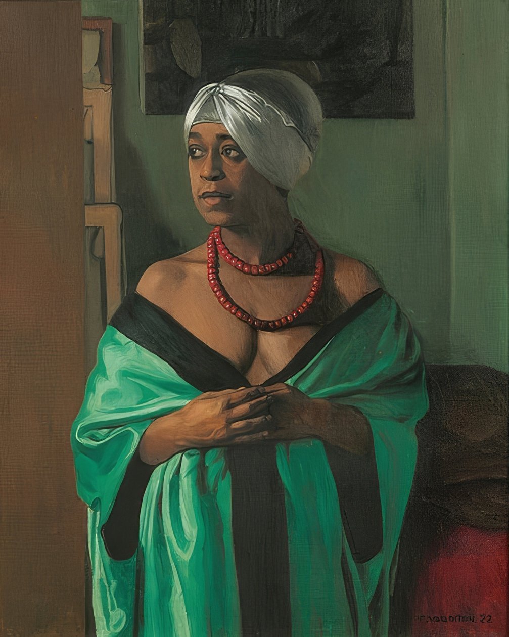 Aisha. 1922 af Felix Edouard Vallotton