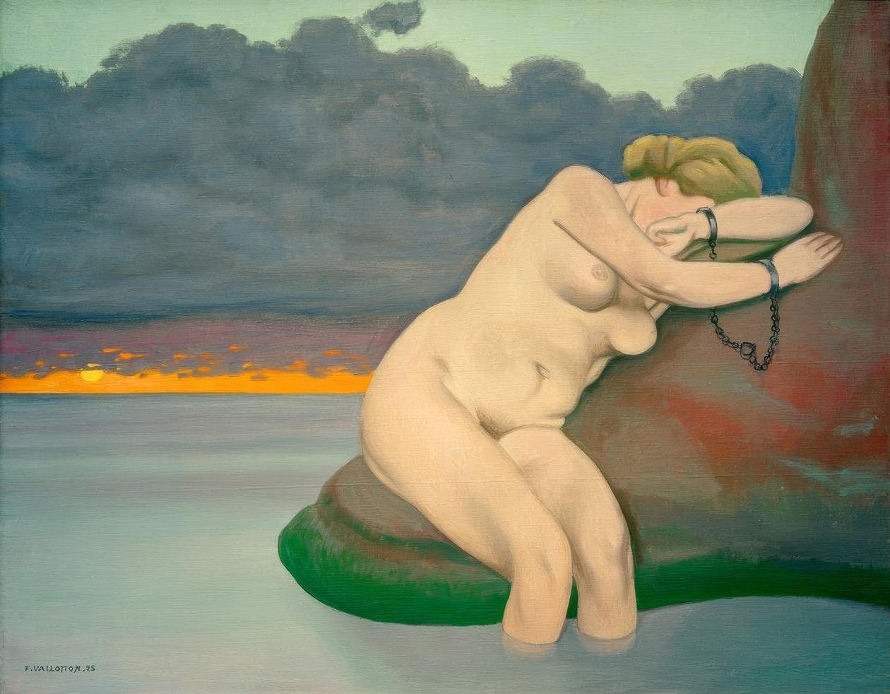 Andromeda i lænker af Felix Edouard Vallotton