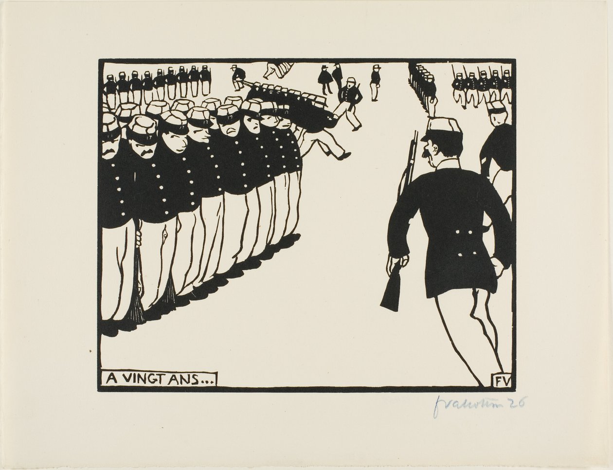 I en alder af tyve... af Felix Edouard Vallotton