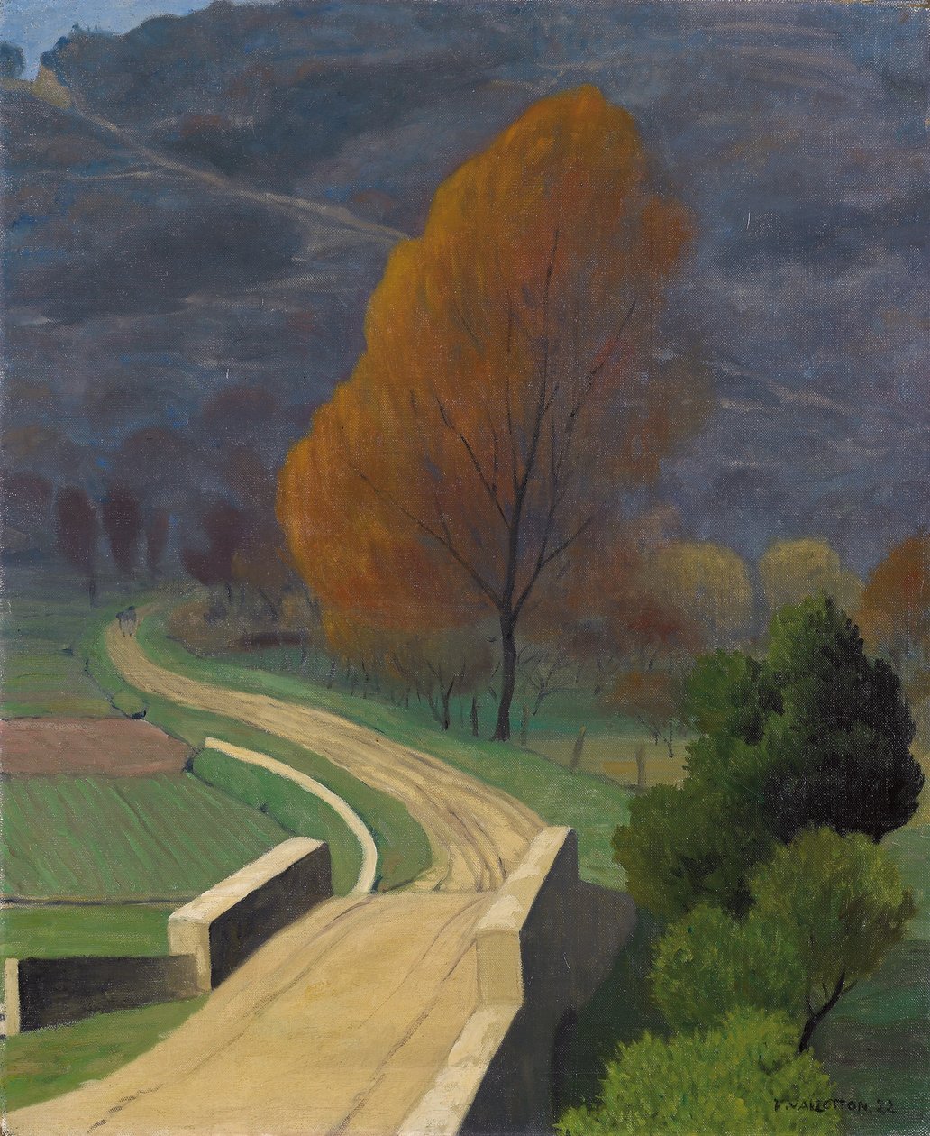 Broen over Beal, 1922 af Felix Edouard Vallotton