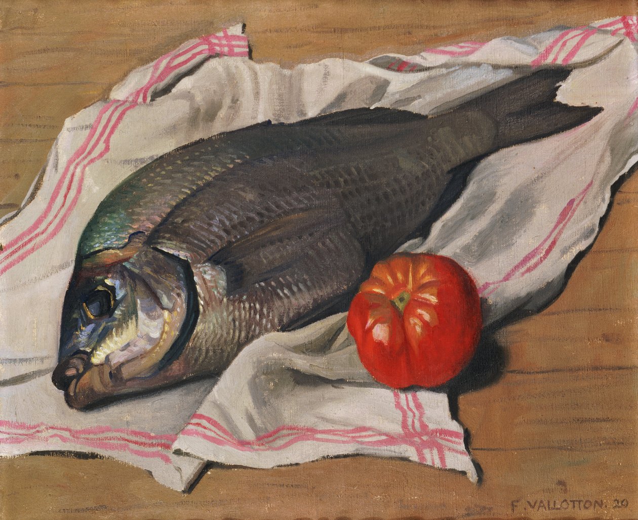 Dorade eller "John Dory", 1920 af Felix Edouard Vallotton
