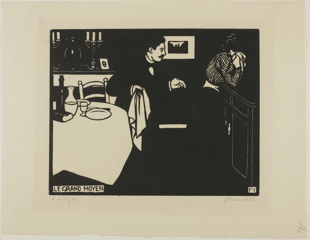 Extreme Measure, plade seks fra Intimacies af Felix Edouard Vallotton