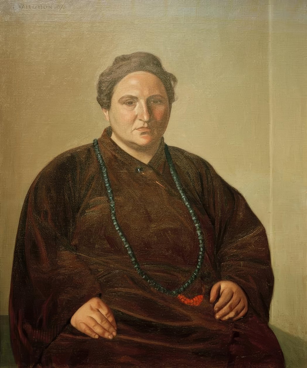 Gertrude Stein af Felix Edouard Vallotton