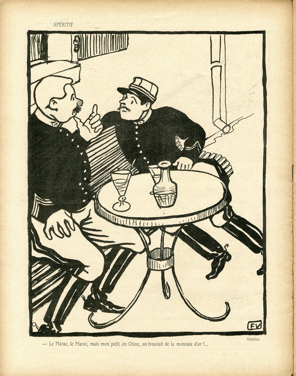 Illustration af Felix dit Vallotton af Felix Edouard Vallotton