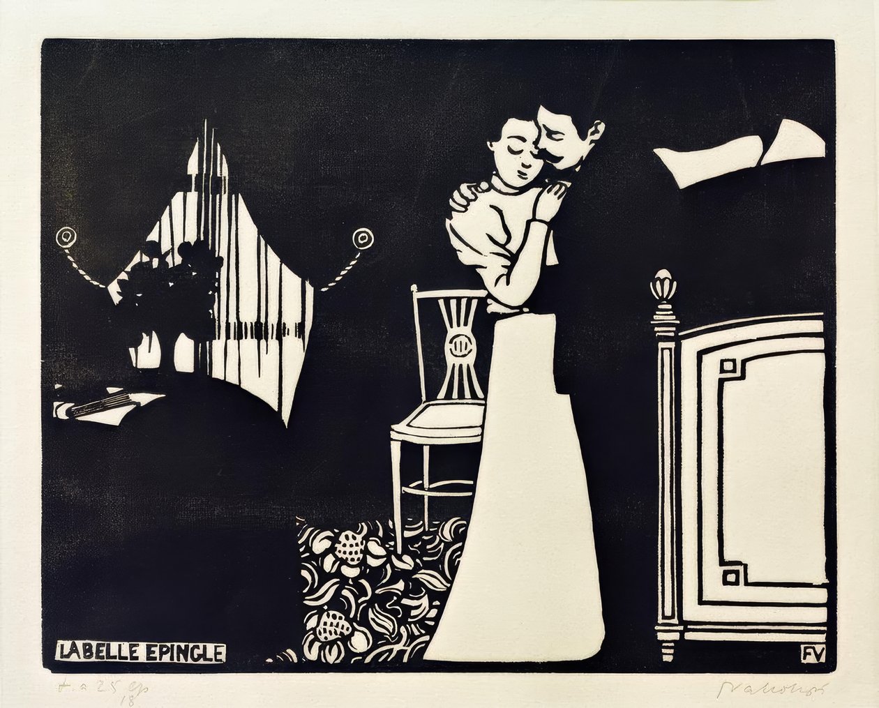 Den smukke nål af Felix Edouard Vallotton