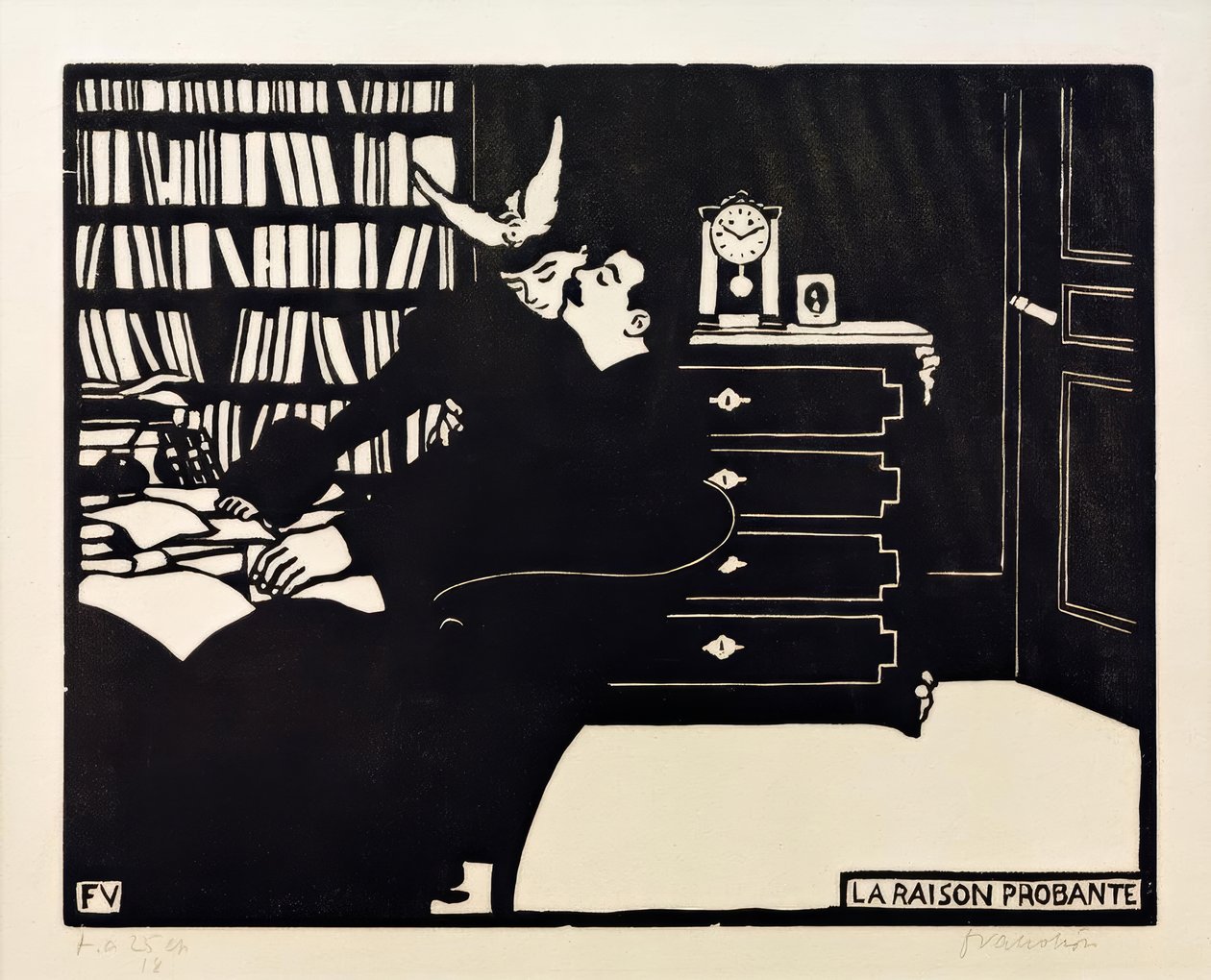 Den overbevisende grund af Felix Edouard Vallotton