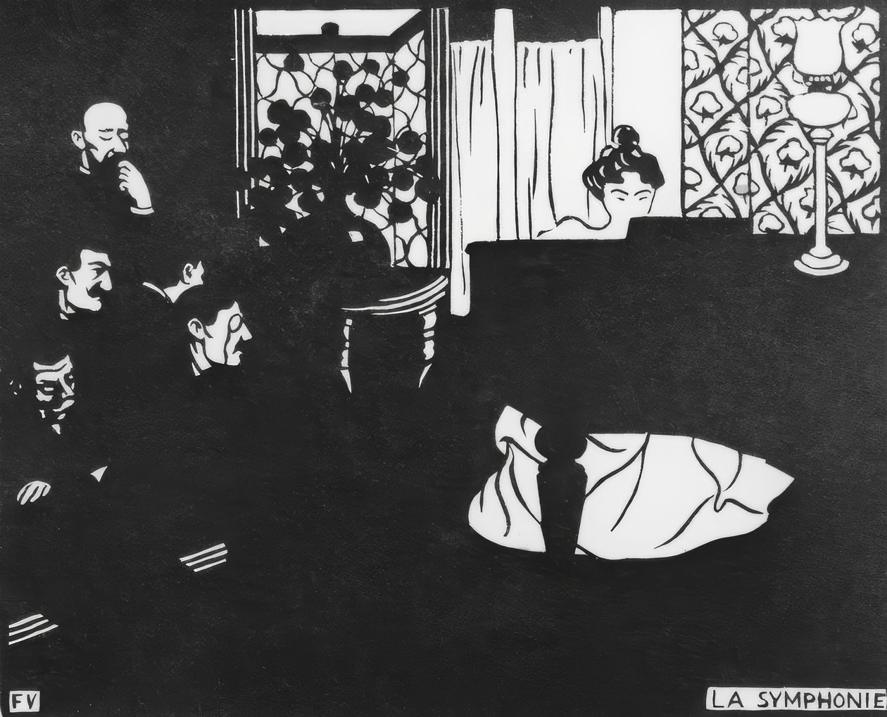 Symfoniorkestret af Felix Edouard Vallotton