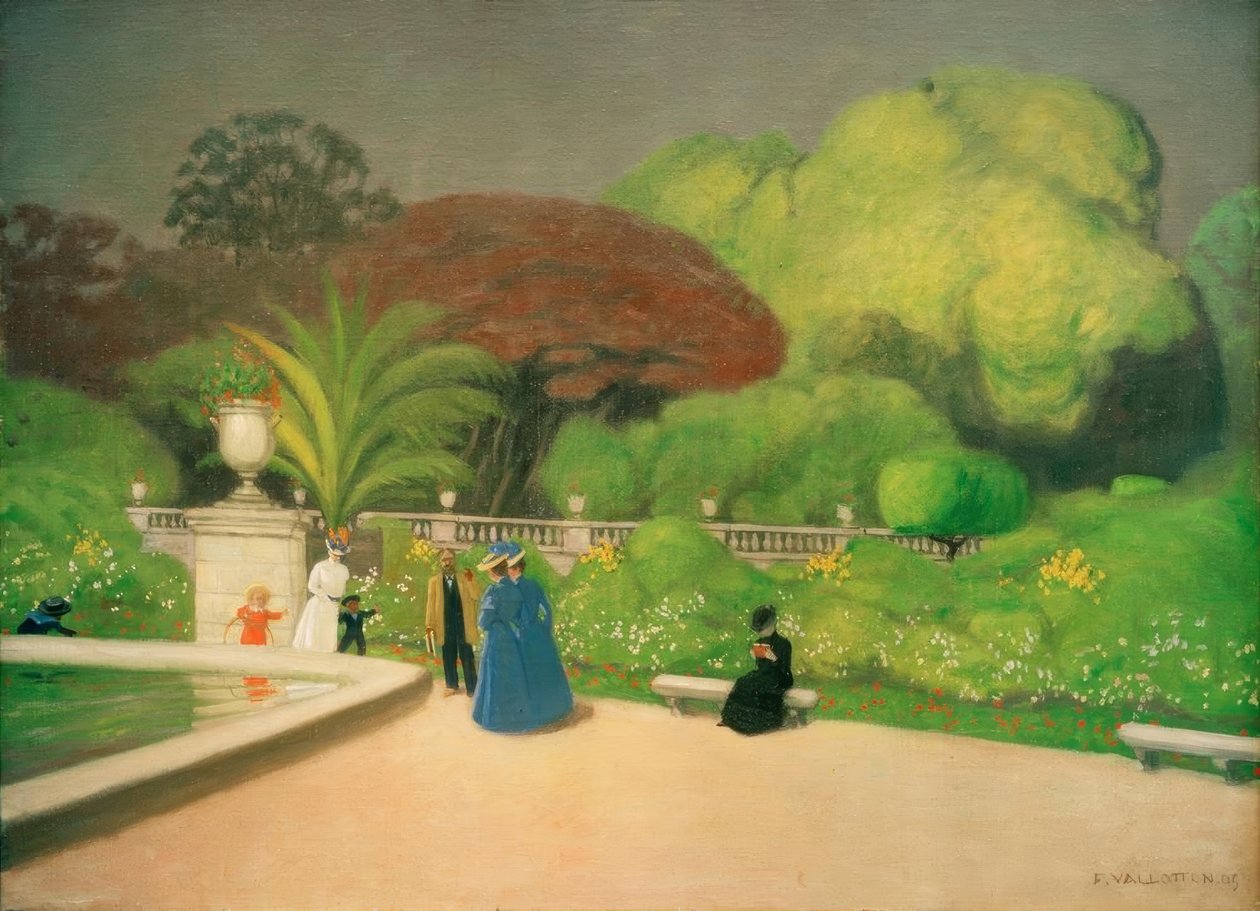 Luxembourg-haven af Felix Edouard Vallotton