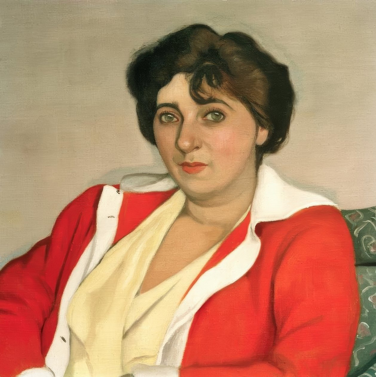 Den røde trøje af Felix Edouard Vallotton