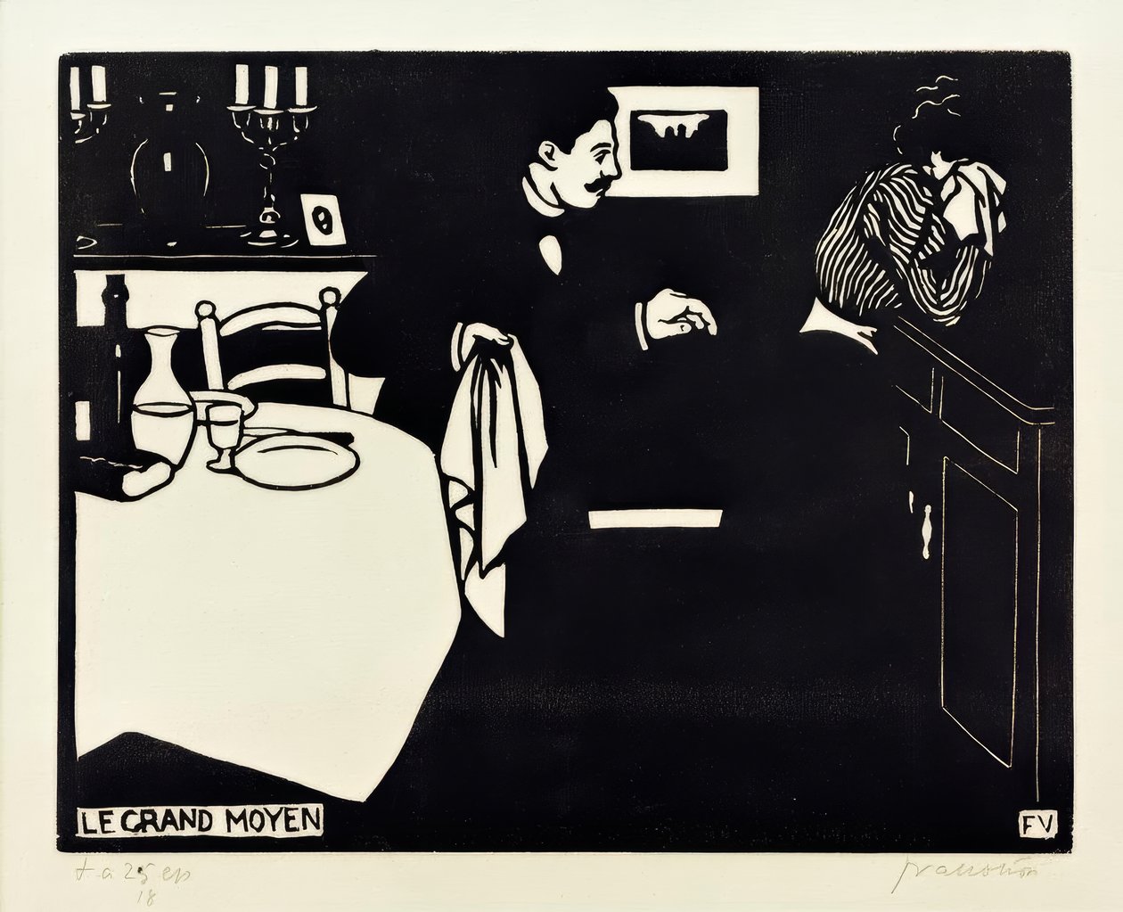 Den store måde af Felix Edouard Vallotton