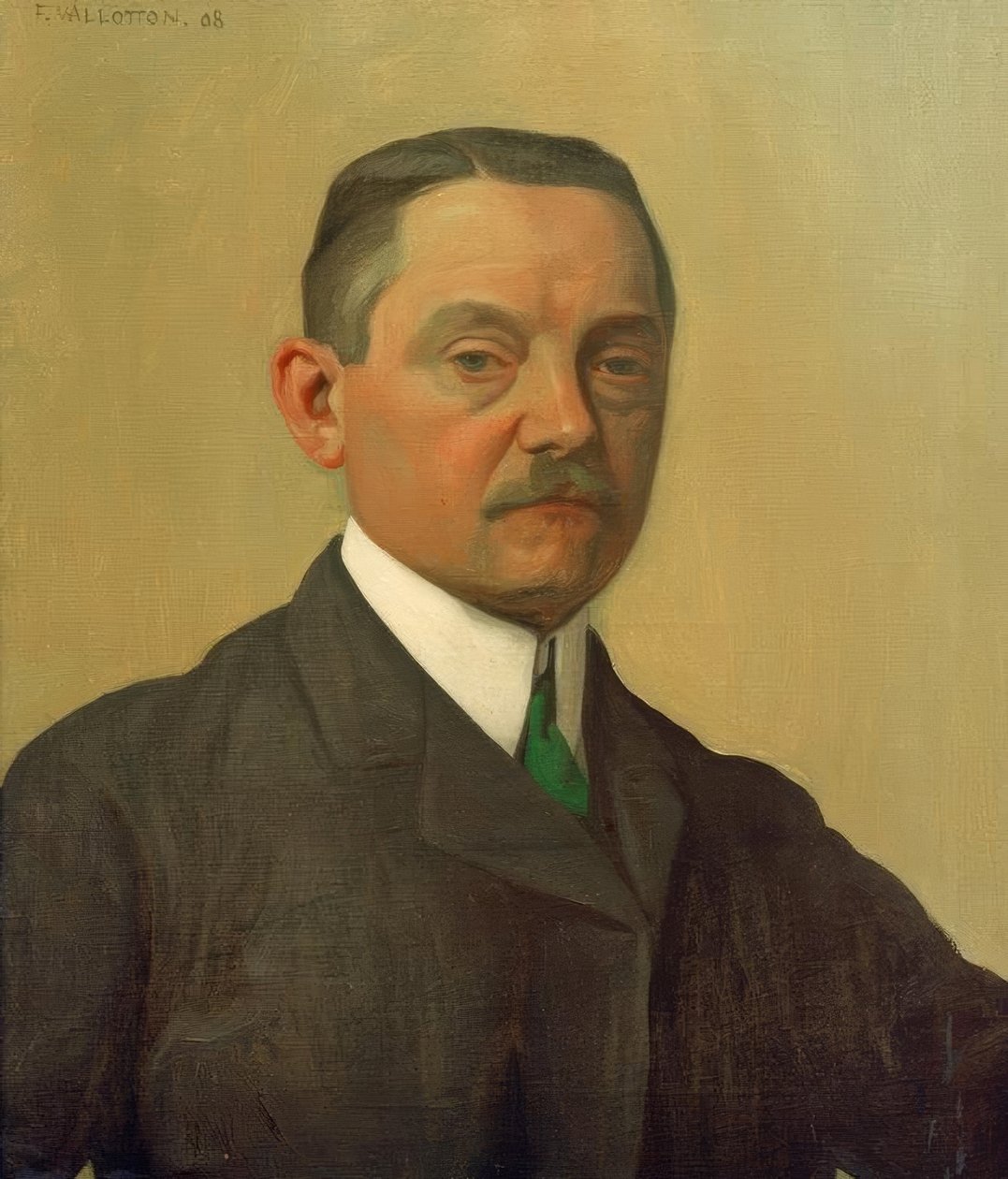 Mit portræt af Felix Edouard Vallotton