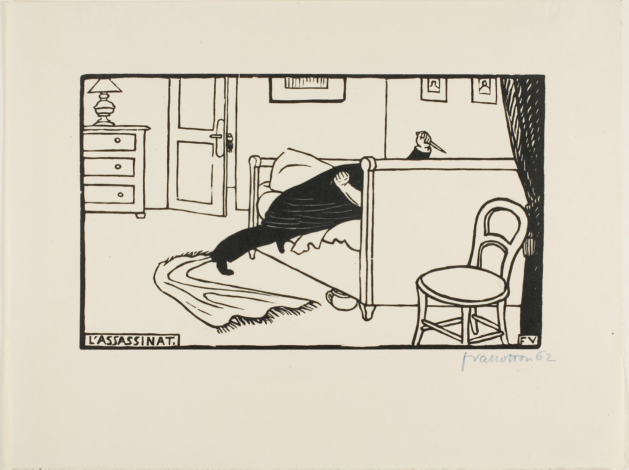 Morder af Felix Edouard Vallotton
