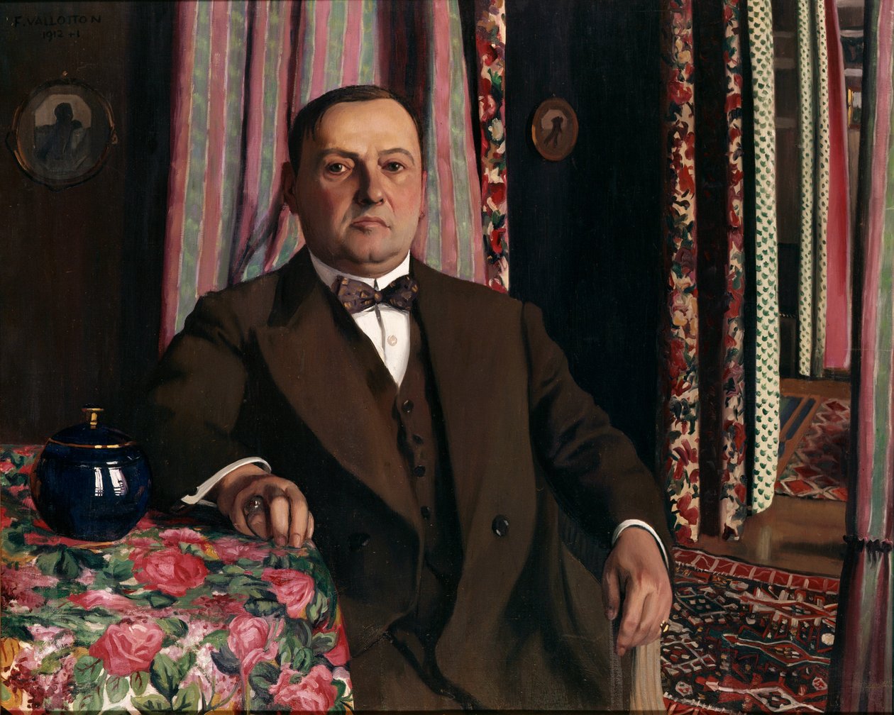 Portræt af Georges Haasen, 1913 af Felix Edouard Vallotton