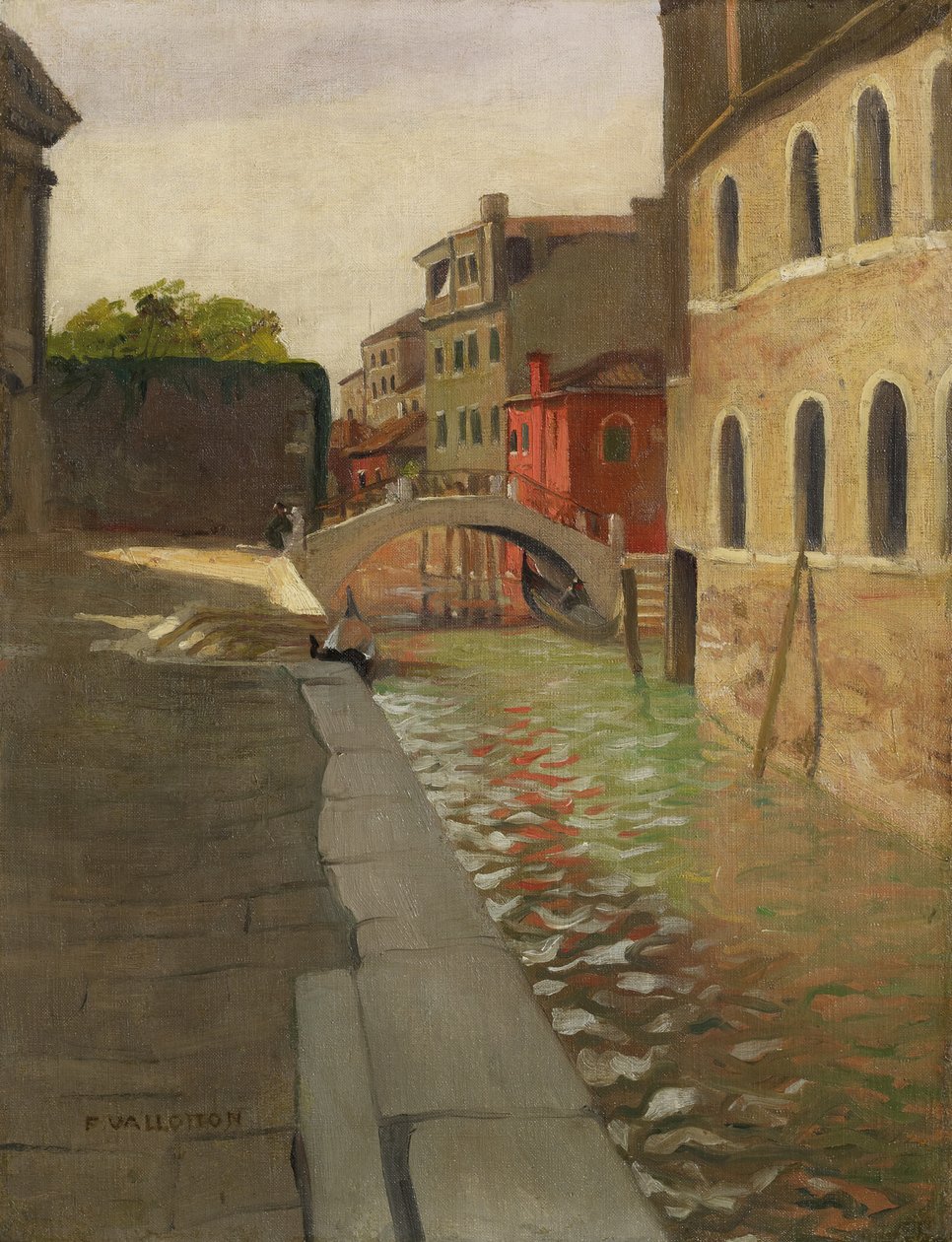 Rio della Salute, Venedig, ca. 1902 af Felix Edouard Vallotton