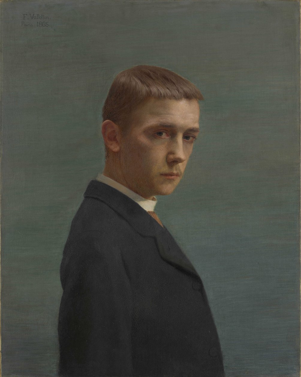 Selvportræt i en alder af tyve Selvportræt i en alder af tyve, 1885. af Felix Edouard Vallotton