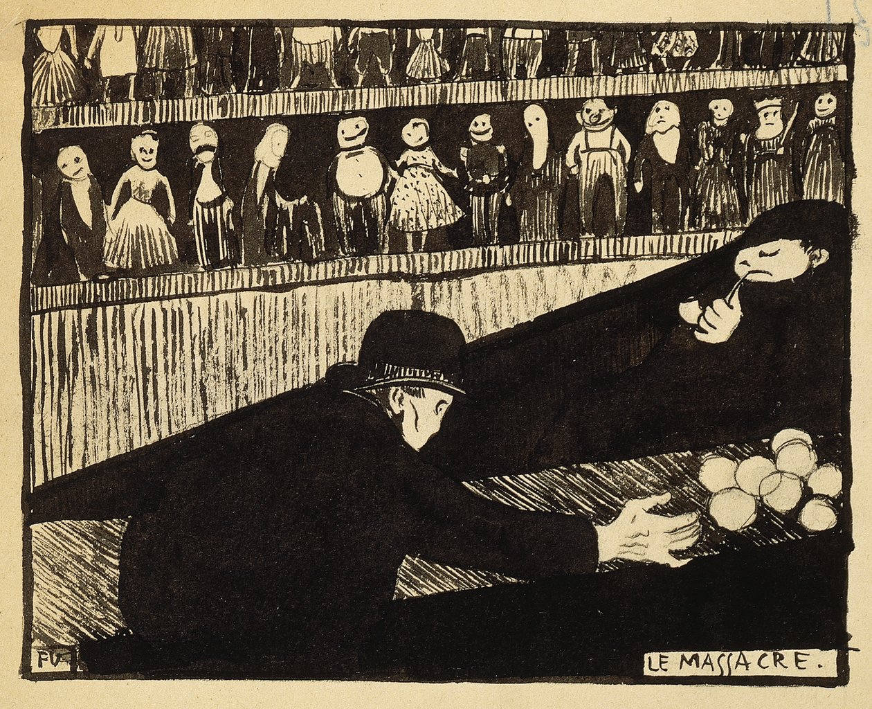 Massakren af Felix Edouard Vallotton