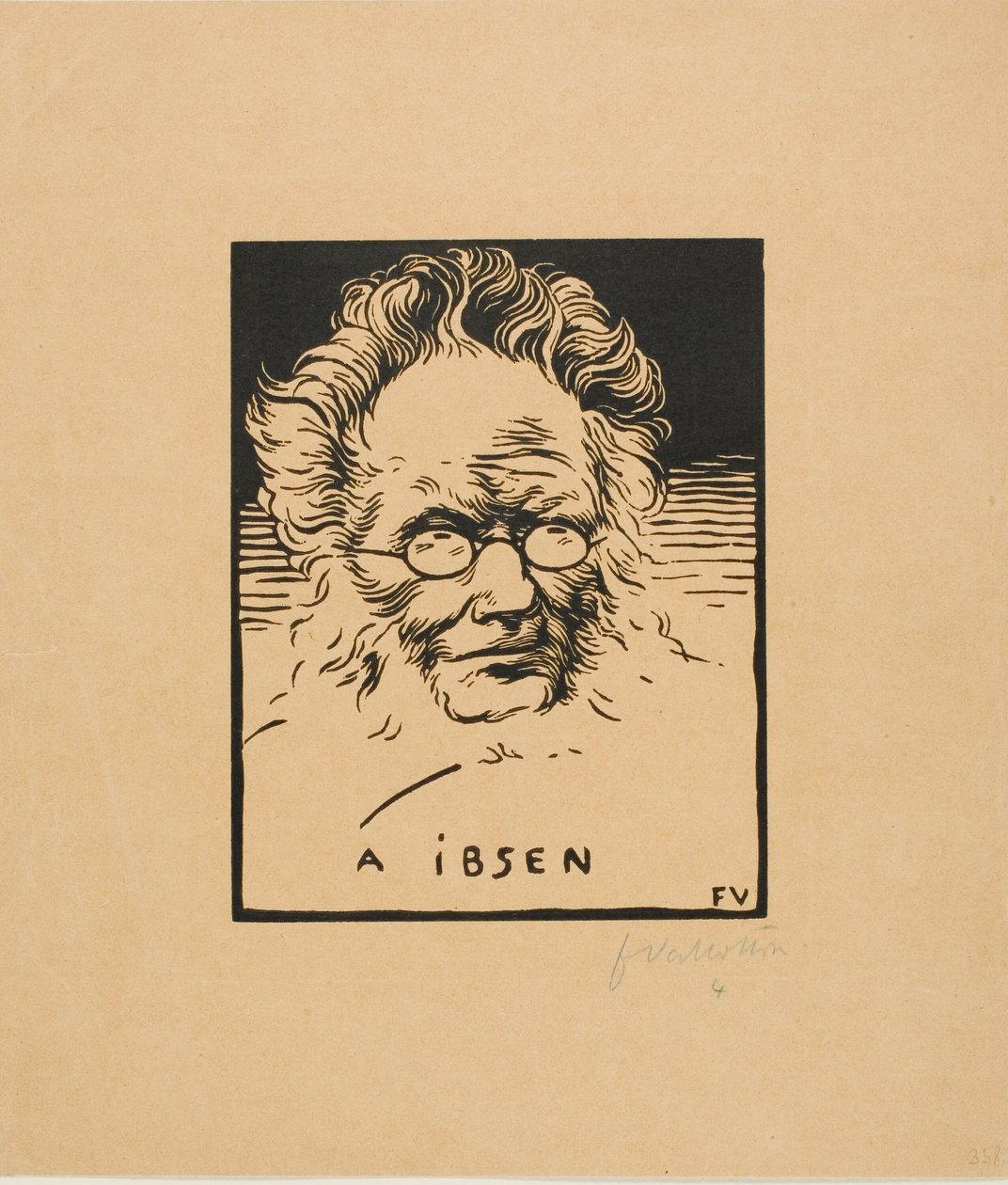 Til Ibsen af Felix Edouard Vallotton