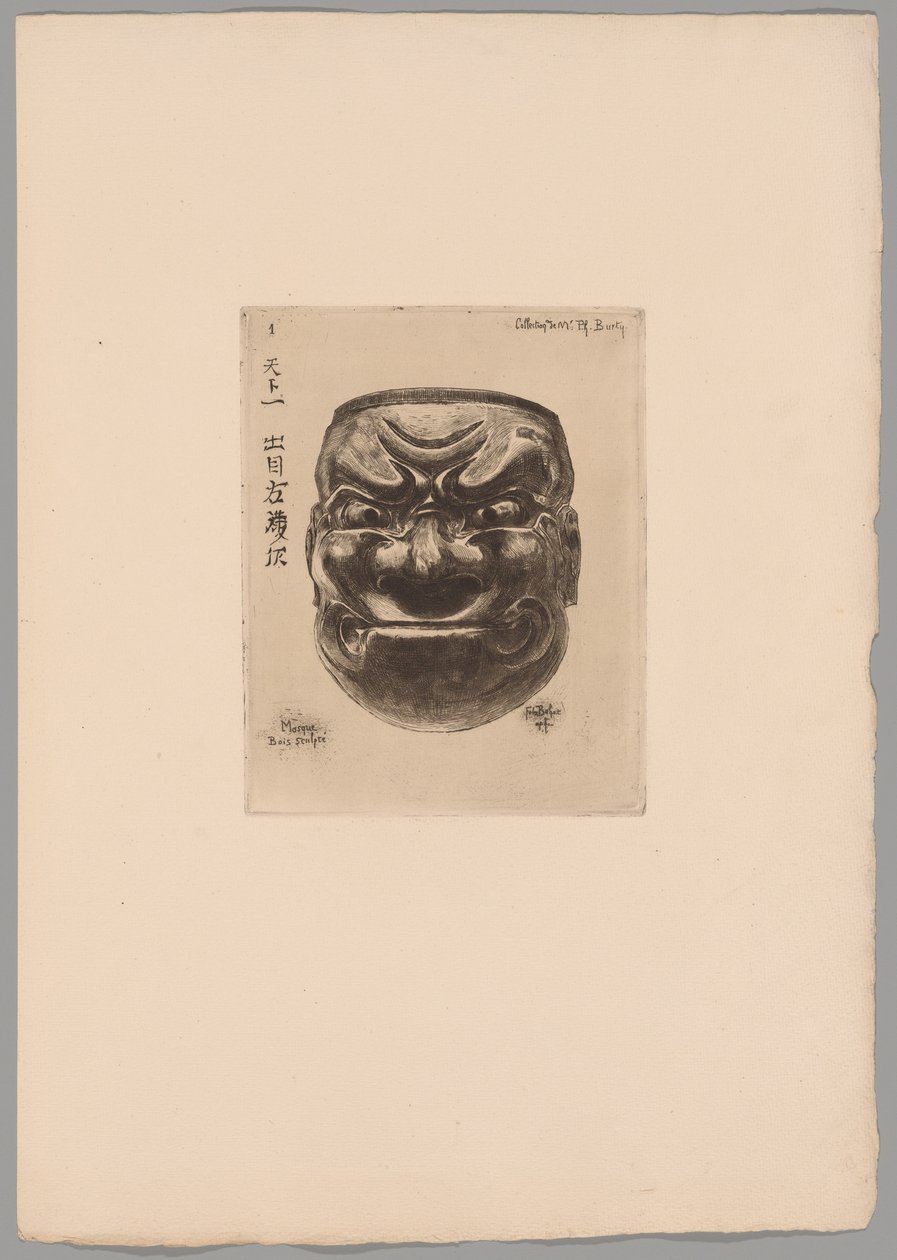 Japonisme af Felix Hilaire Buhot