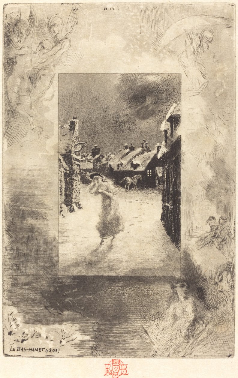 Nedre Hamet, 18791880. af Felix Hilaire Buhot